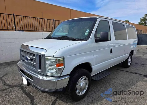 2012 Ford Econoline E150 Wagon z USA, uszkodzony, nr VIN 1FDNE1BWXCDB16085
